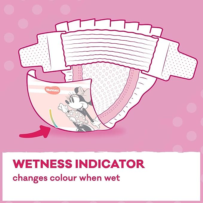 Huggies Ultra Dry Nappies Size 5 Girl 13-18kg Bulk 32 Pack