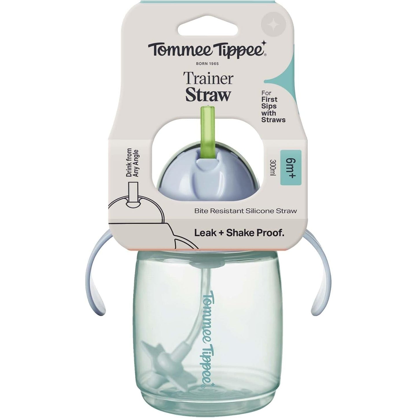 Tommee Tippee Trainer Straw Cup 6M+ 300ml