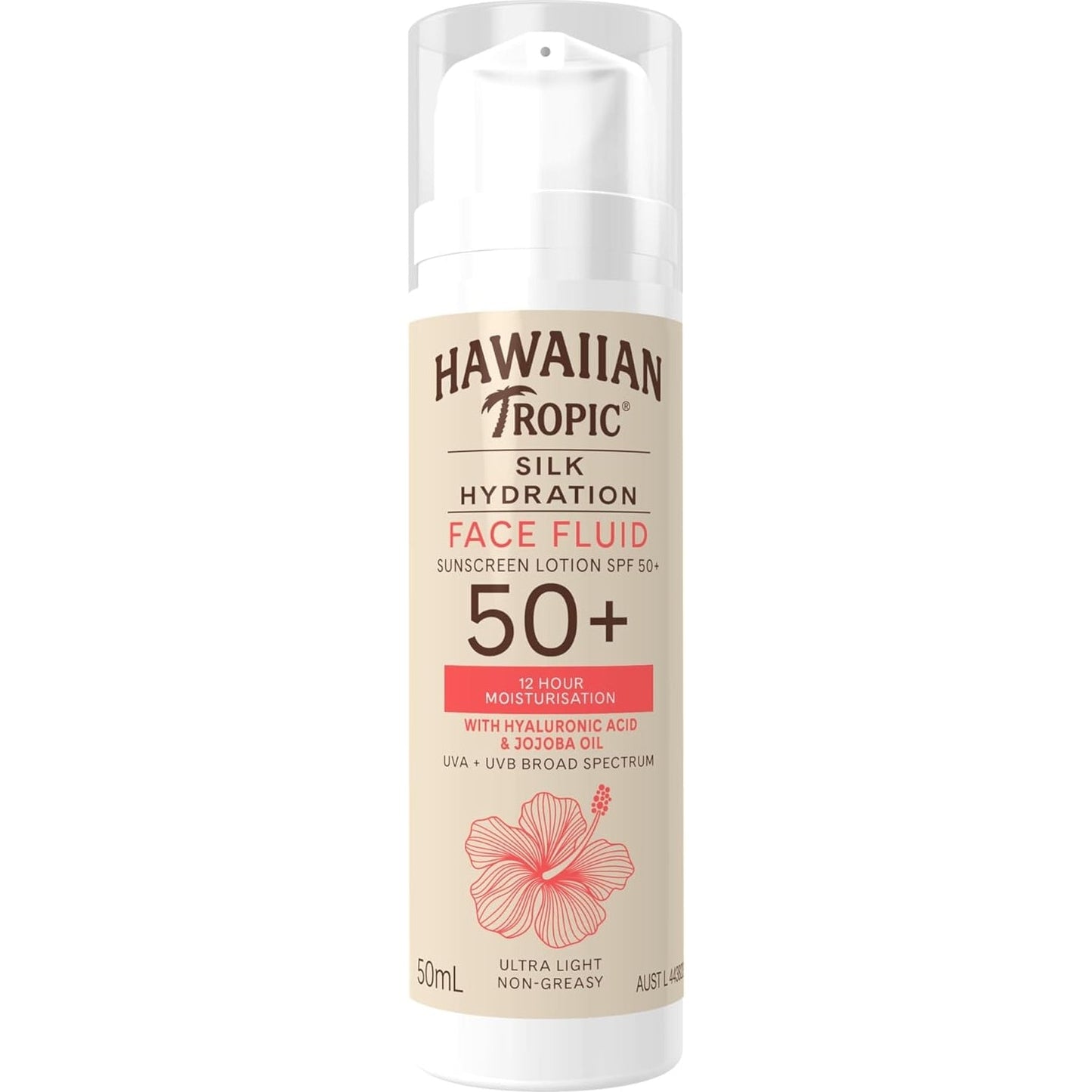Hawaiian Tropic Silk Hydration Face Fluid 50ml