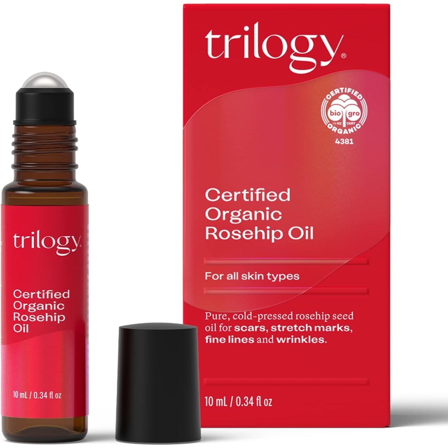 Trilogy Cert Organic Rosehip Oil 10ml
