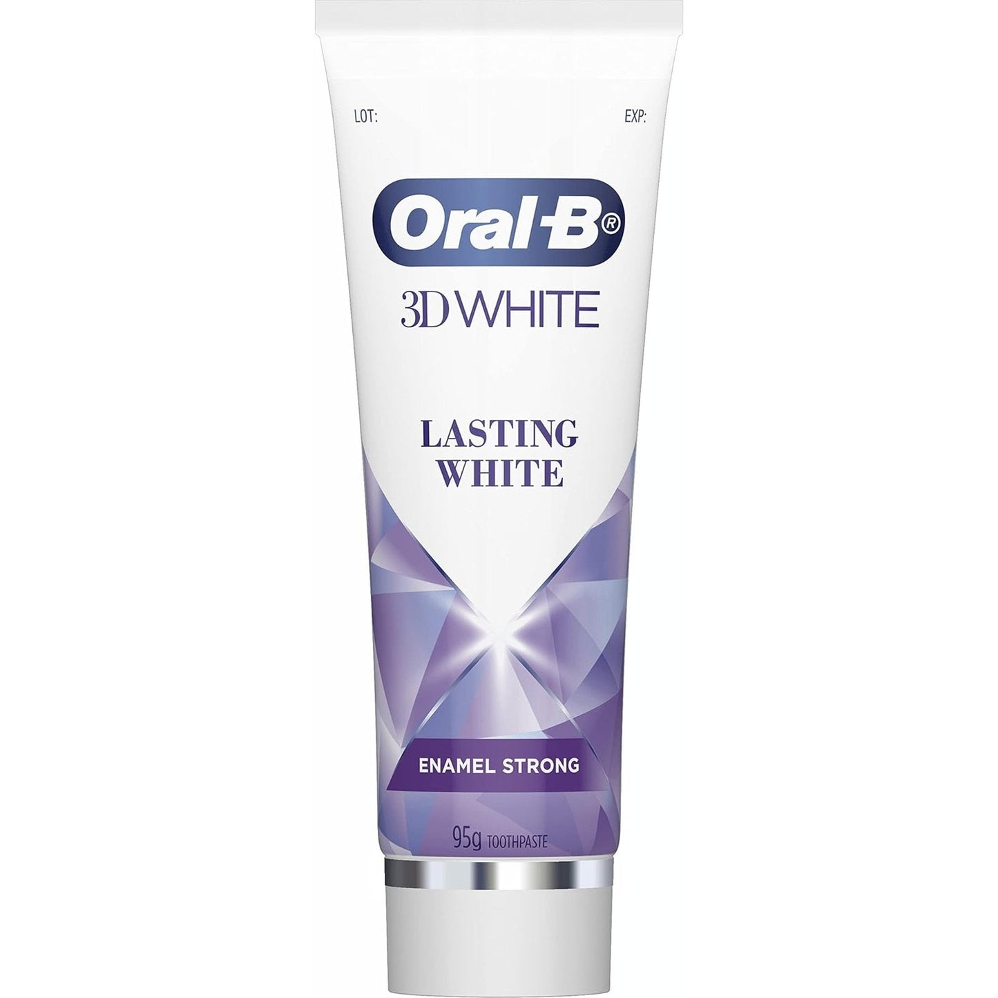 Oral B Toothpaste 3D White Lasting Enamel Strong 95g