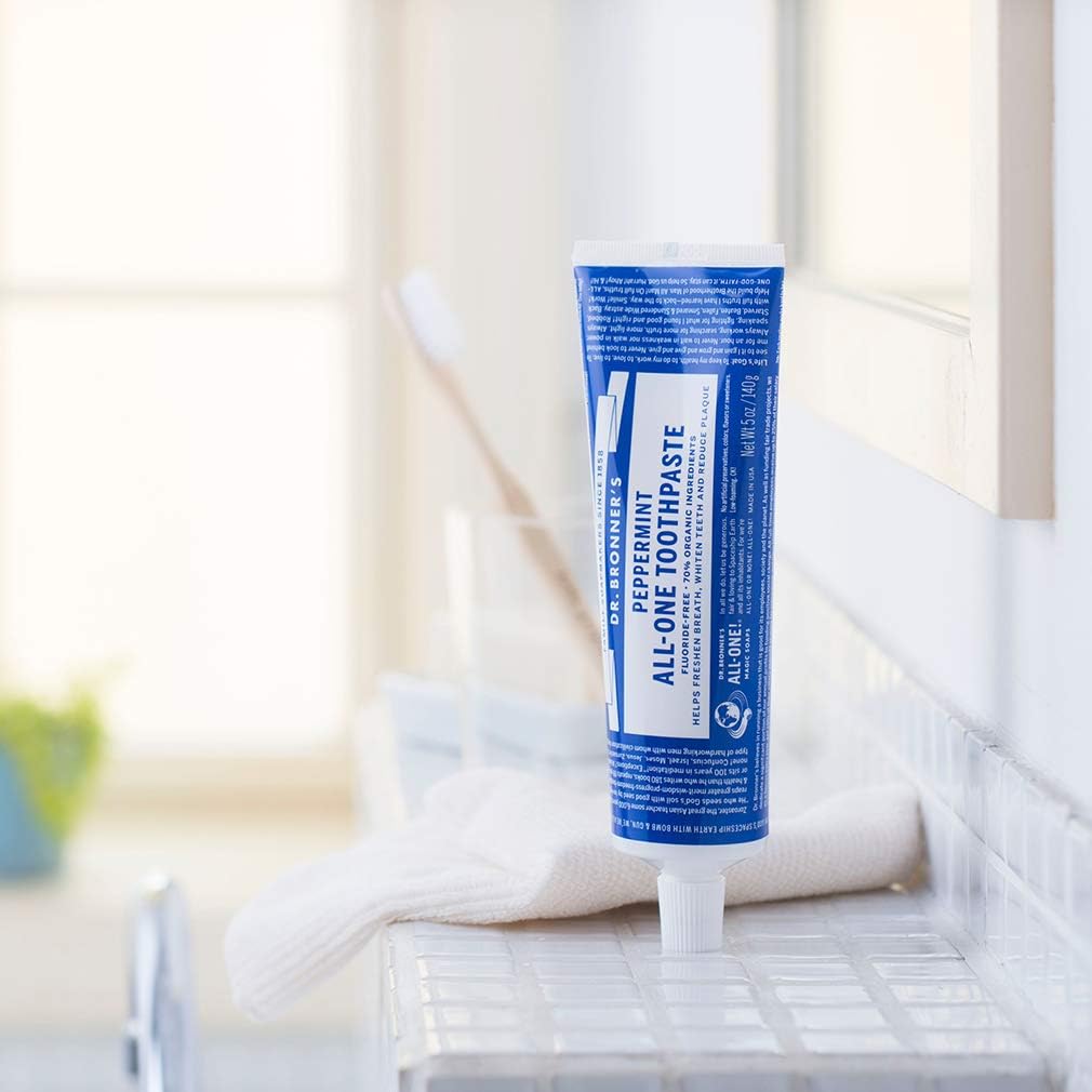 Dr. Bronner's Toothpaste (All-One) Peppermint 140g