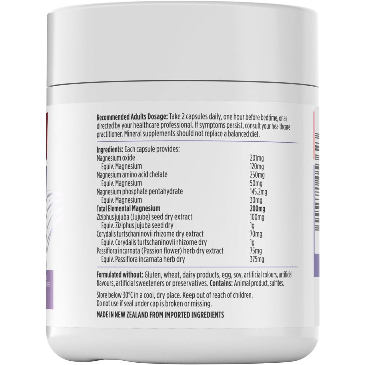 NutraLife Magnesium Sleep 60 Capsules