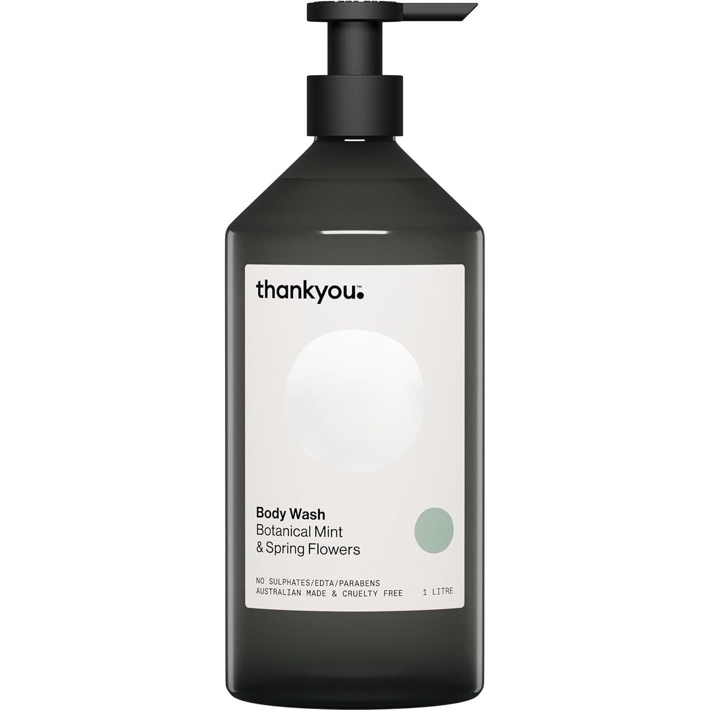 Thankyou Body Wash Botanical Mint & Spring Flowers 1L