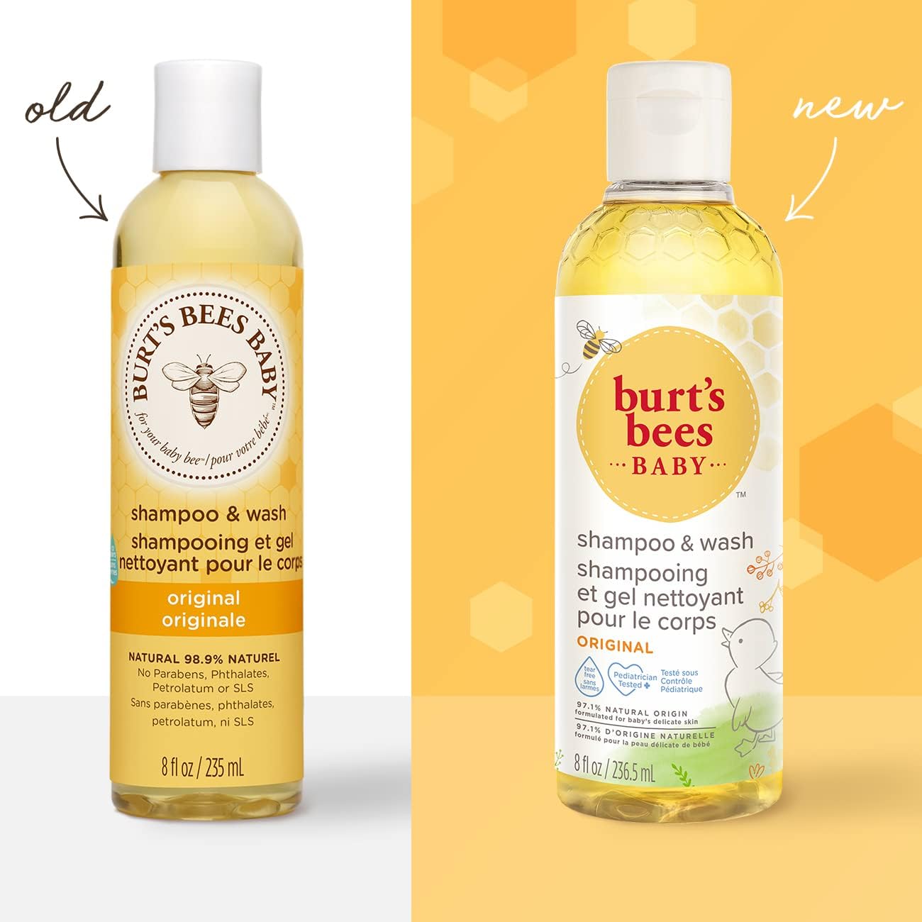 Burt's Bees Baby Bee Shampoo & Wash Original 236ml