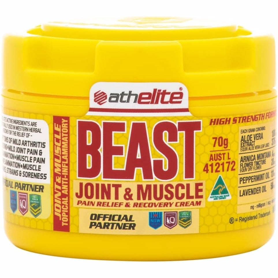 Athelite Beast Joint & Muscle Pain Relief & Recovery Cream 70g
