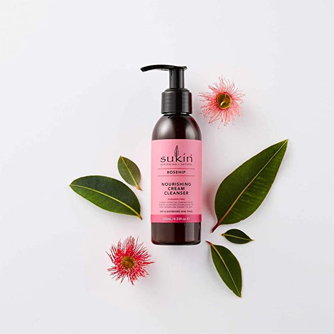 SUKIN Rosehip Nourishing Cream Cleanser 125 mL