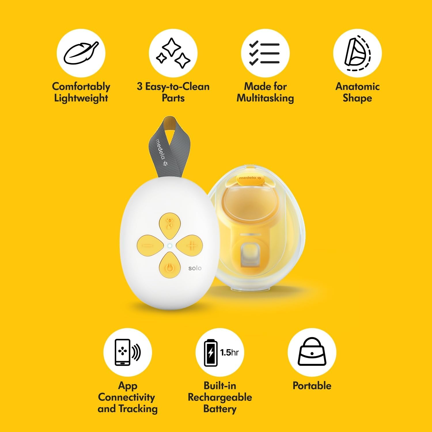 Medela Swing Flex Single Electric Breast Pumpsolo Hands-free Single Electric Breast Pump