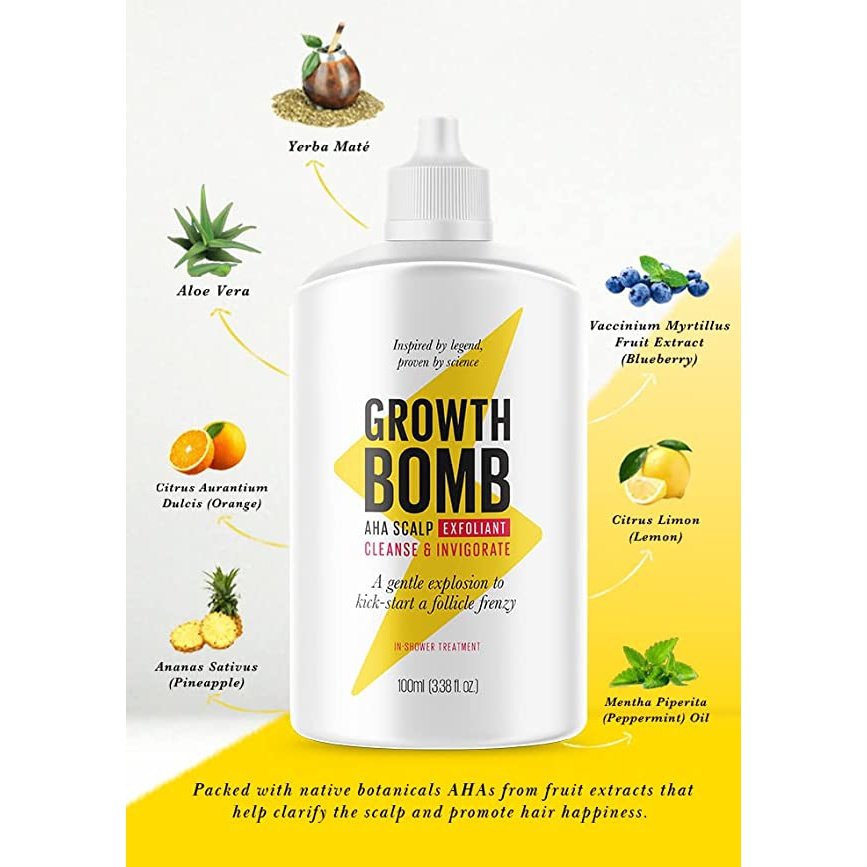 Growth Bomb Aha Scalp Exfoliant 100ml