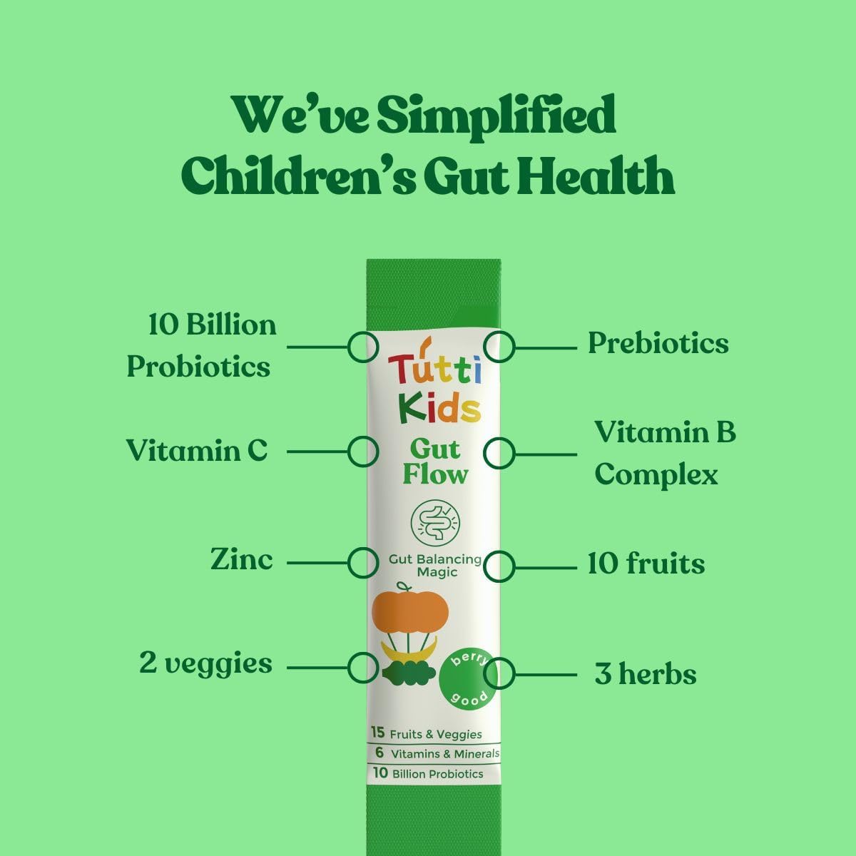 Tutti Kids Gut Flow 150g
