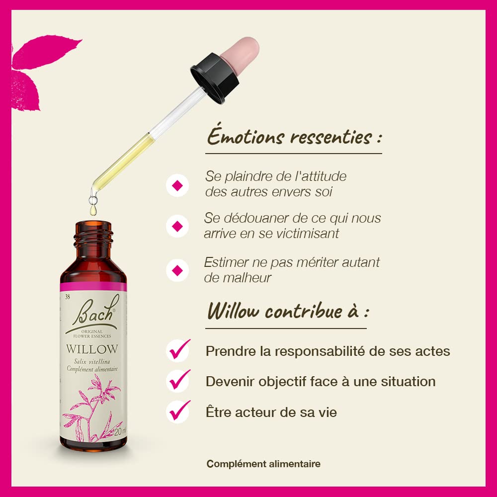 Bach Flower Remedies Willow 20ml