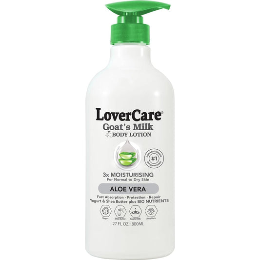 Lovercare Goat's Milk Body Lotion Aloe Vera 800ml