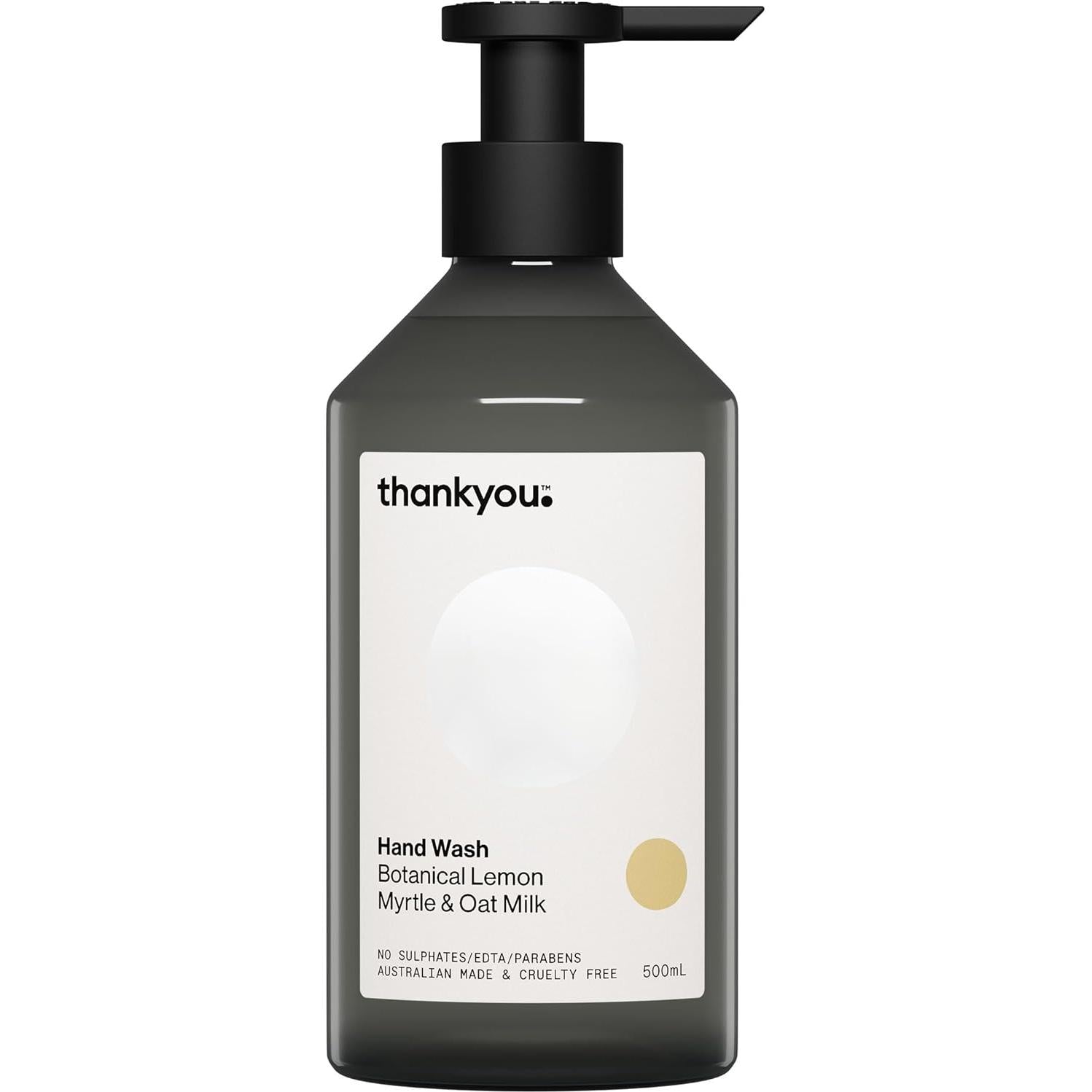 Thankyou Hand Wash Botanical Lemon Myrtle & Oat Milk 500ml