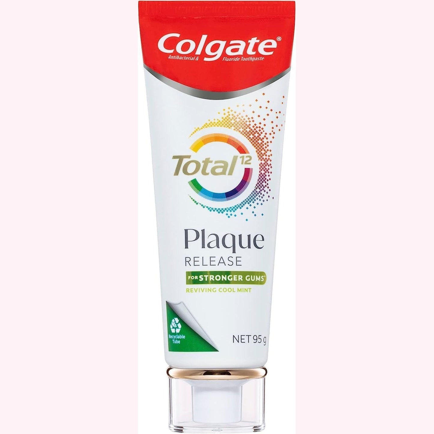Colgate Total Plaque Release Toothpaste Reviving Cool Mint 95g