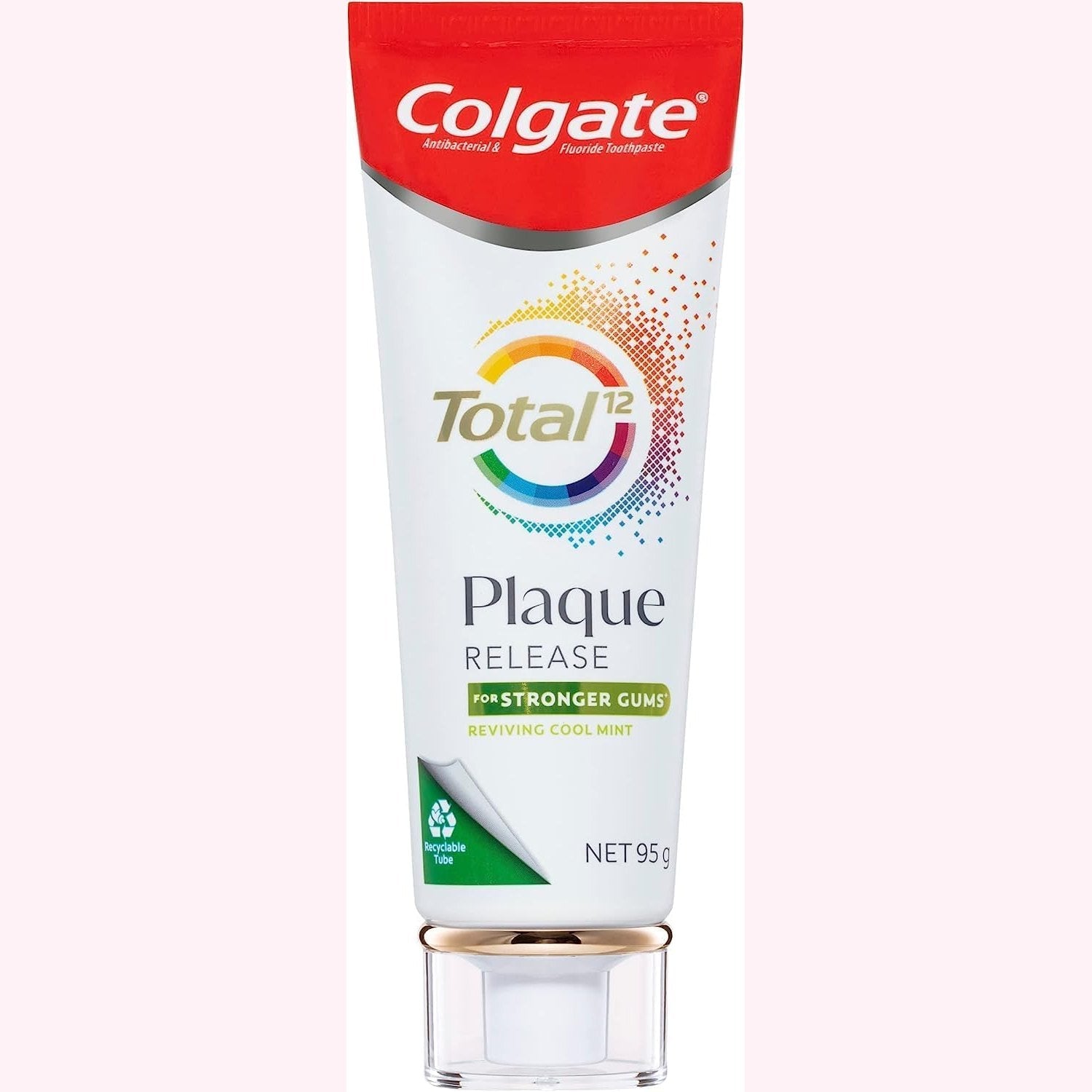 Colgate Total Plaque Release Toothpaste Reviving Cool Mint 95g
