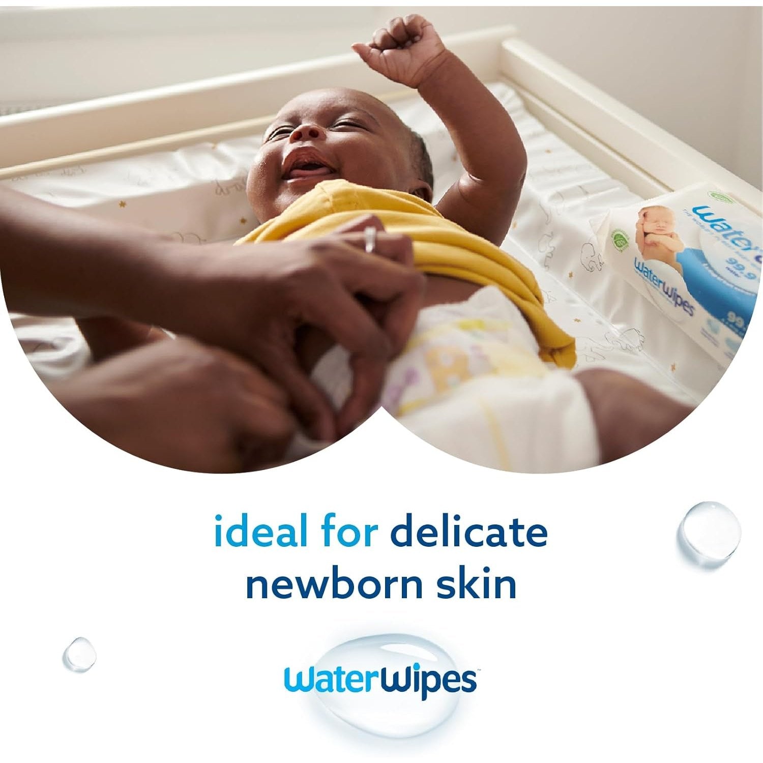 Waterwipes Plastic-free Sensitive Skin Baby Wipes 60 Wipes