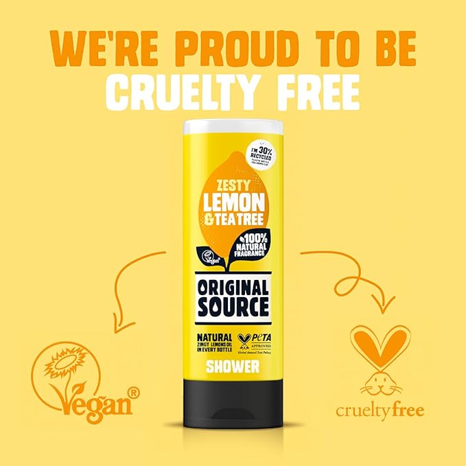 Original Source Lemon & Tea Tree Shower Gel, 250 ml