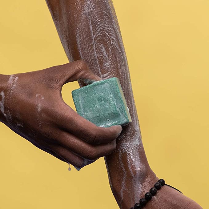 ETHIQUE Solid Body Polish Bar Lime & Ginger 110g