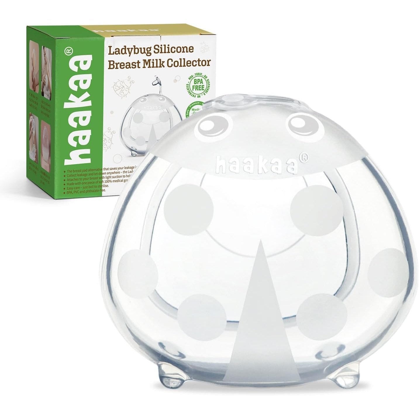 Haakaa Ladybug 75ml Silicone Breast Milk Collector 1 Each