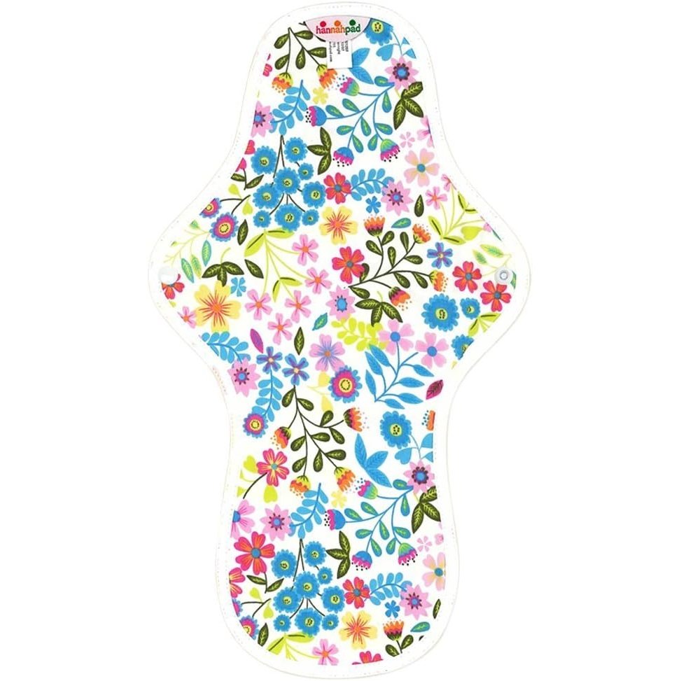 Hannah Pad Organic Cotton Reusable Cloth Pad Large/Overnight (Fabric supplied at random)