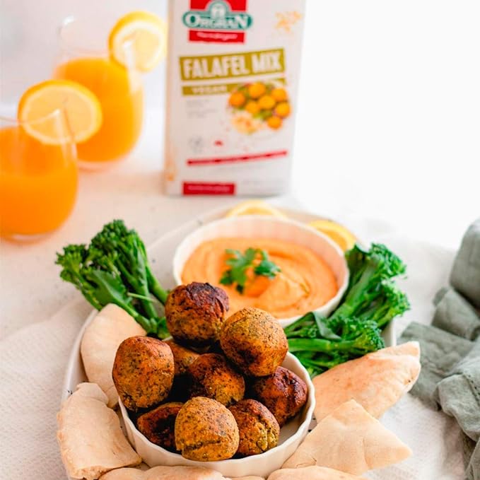 Orgran Gluten Free Falafel Mix 200g (Pack of 8)
