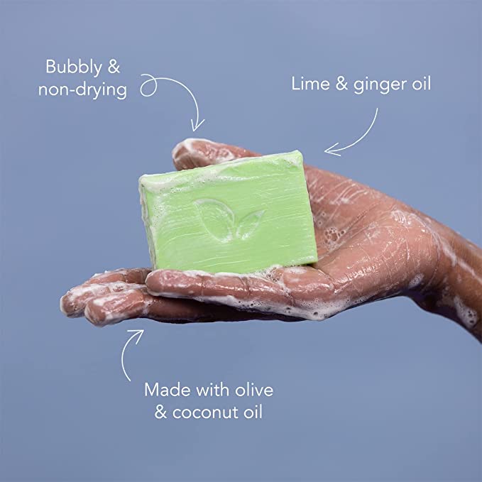 ETHIQUE Solid Bodywash Bar Lime & Ginger 120g