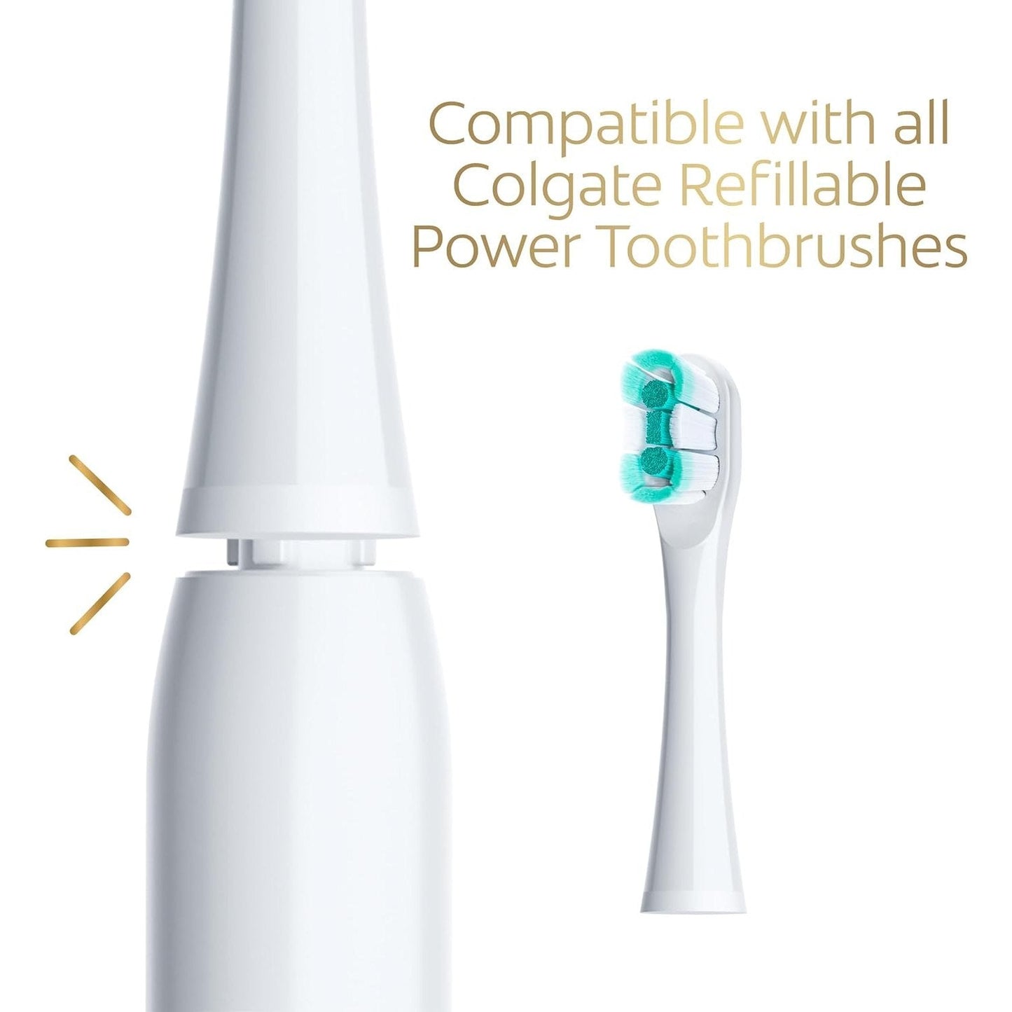 Colgate Power Tooth Brush Total Refill 2pk