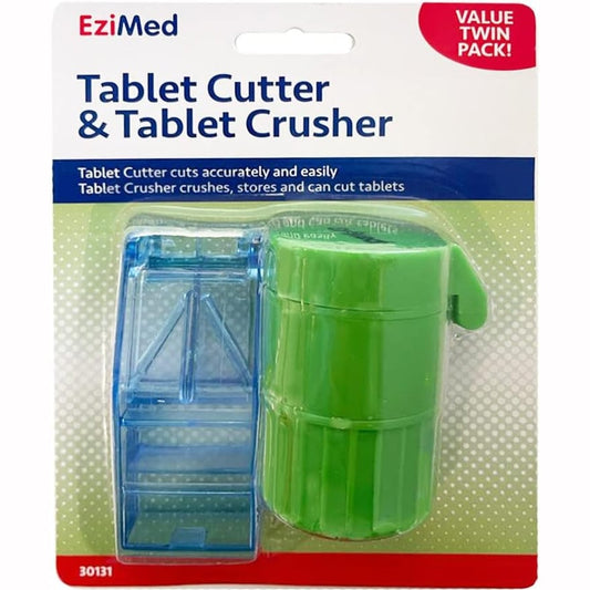 Ezi Med Tablet Cutter with Tablet Crusher