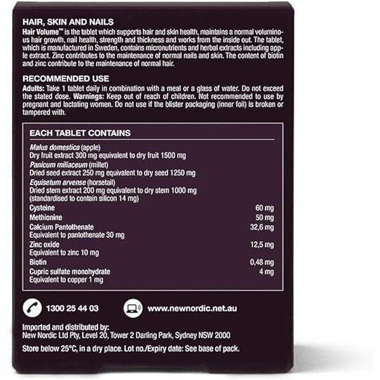 New Nordic Hair Volume 30t