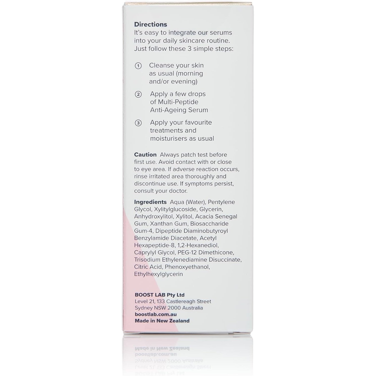 Boost Lab Multi-Peptide Anti-Ageing Serum 30ml
