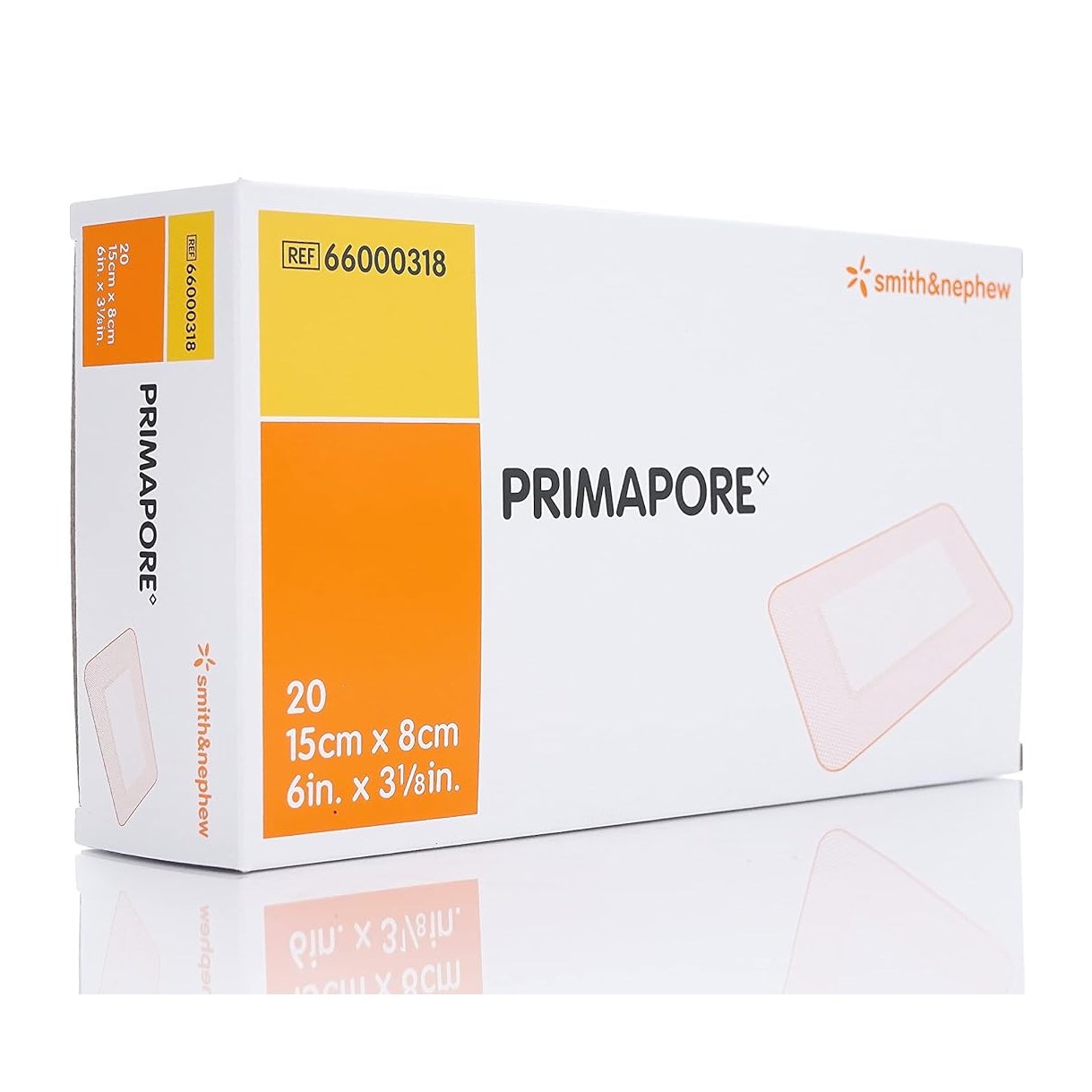 Primapore Conformable Dressing 15cm X 8cm X 20 Pack