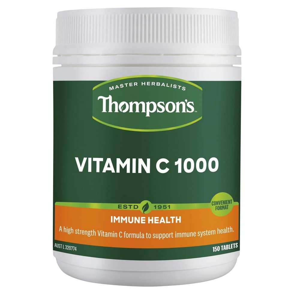 Thompsons Vitamin C 1000mg 150 Chewable Tablets