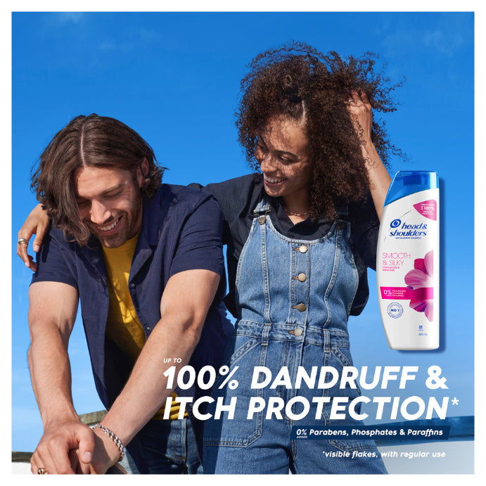 Head & Shoulders Smooth & Silky Anti Dandruff Shampoo for Smooth & Silky Hair 660ml