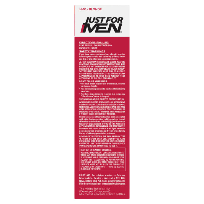 Just for Men Shampoo-in Haircolour Blonde 66ml