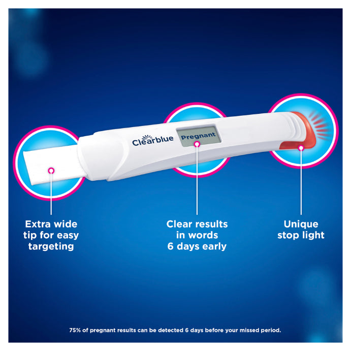 Clearblue Digital Ultra Early 6 Days Pregnancy Test 1 Pack