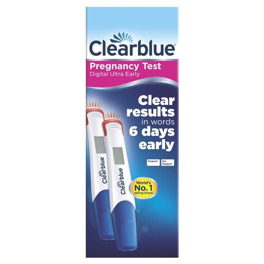 Clearblue Digital Ultra Early Pregnancy Test 2 Tests