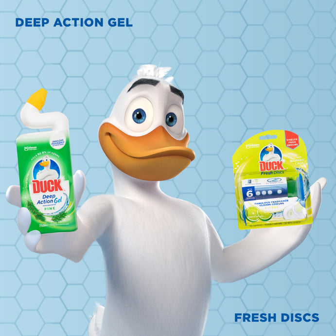 Duck Toilet Deep Action Gel Pine 500ml