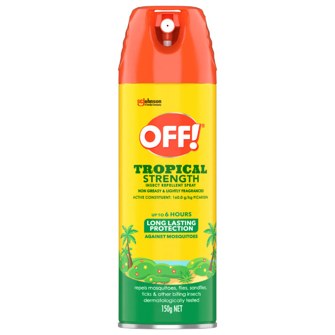 Off! Tropical Strength Insect Repellent Aerosol Spray 150g