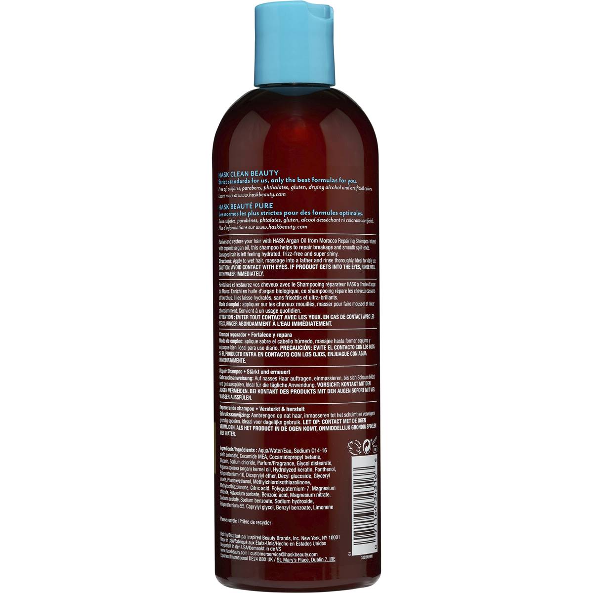 HASK ARGAN SHAMPOO 355ML