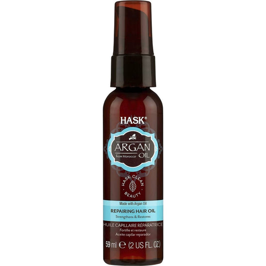 HASK ARGAN REPAIR SHINE OIL 59ML PUMP