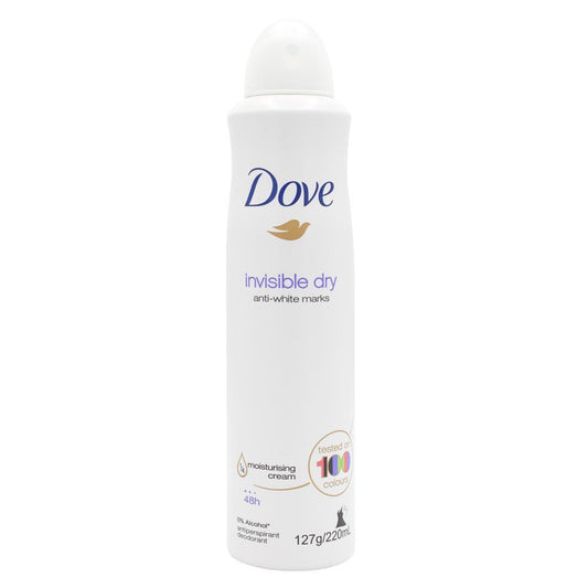 Dove Antiperspirant Aerosol Invisible Dry Deodorant 220 ml