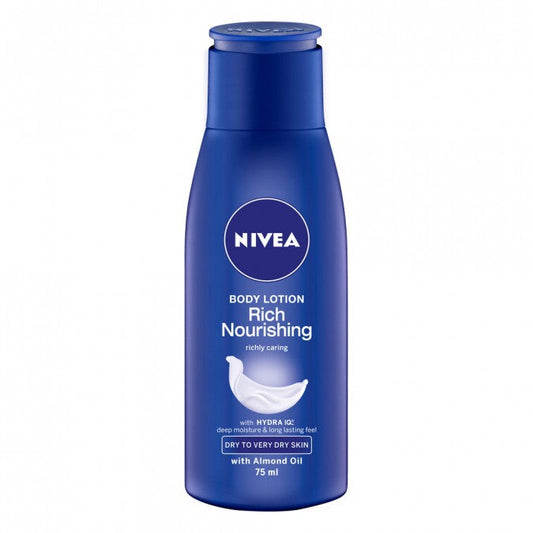NIVEA Rich Nourishing Body Lotion with Almond Oil 75 mL