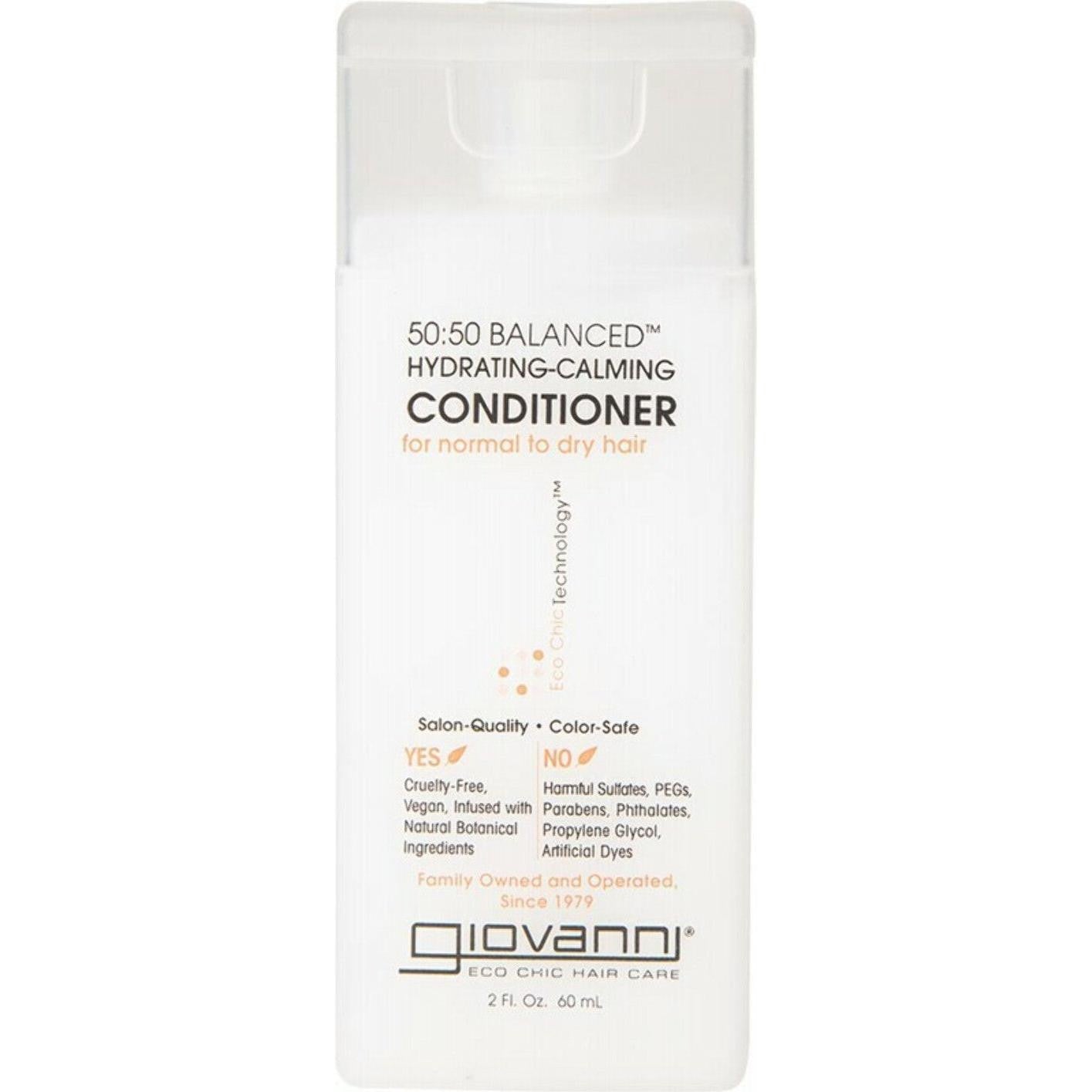 Giovanni Conditioner (Mini) 50/50 Balanced (Normal/Dry Hair) 60ml