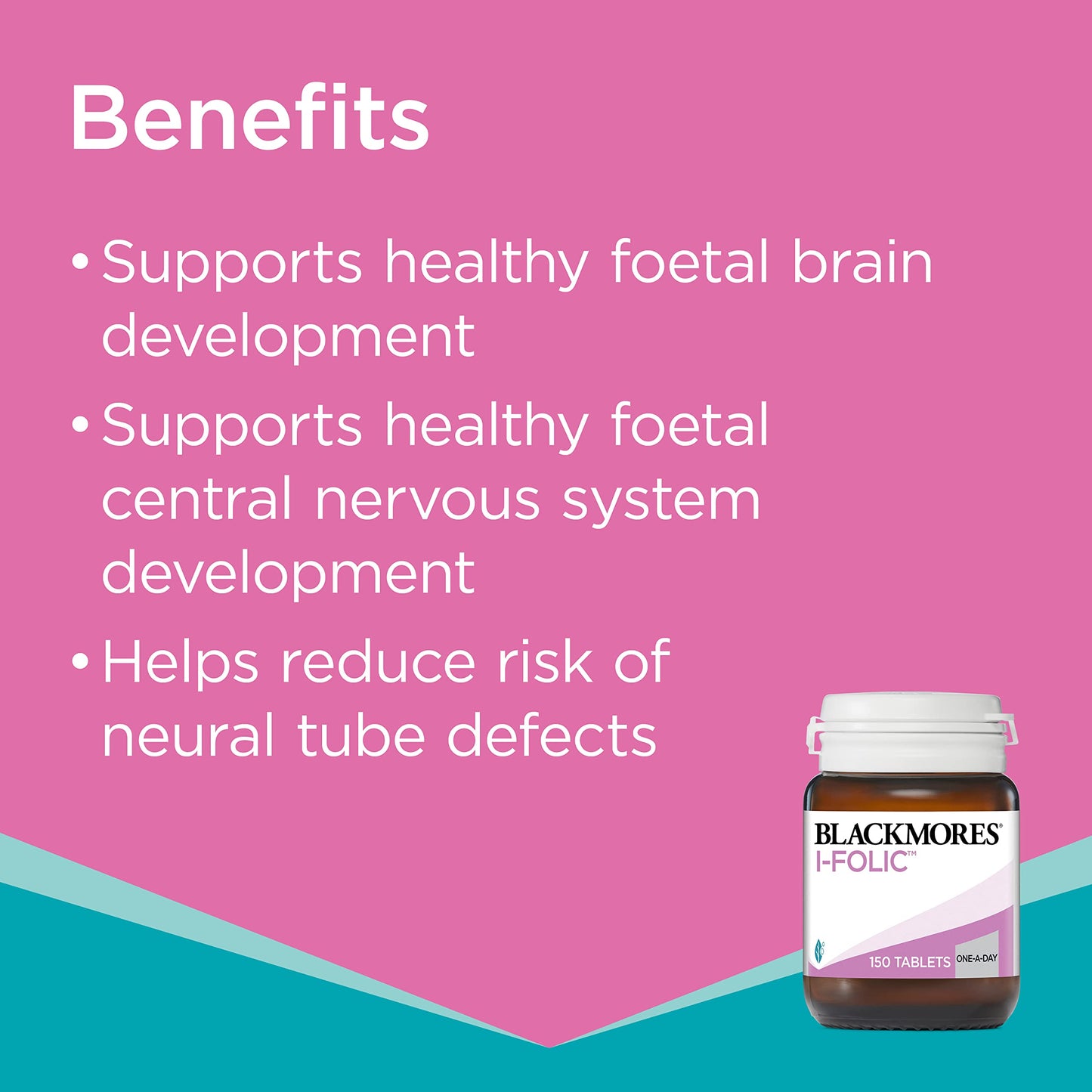 Blackmores I Folic 150 Tablets