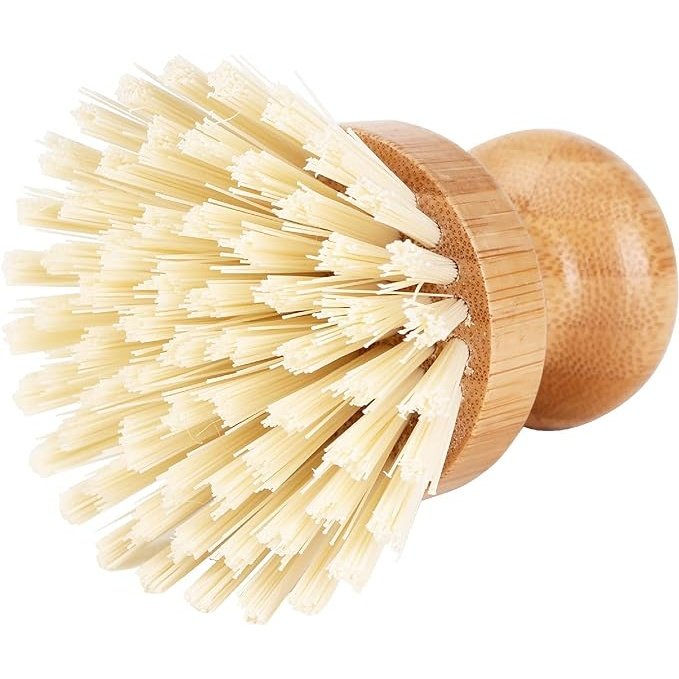 White Magic Eco Basics Pot Brush 1Pk (Pack of 6)