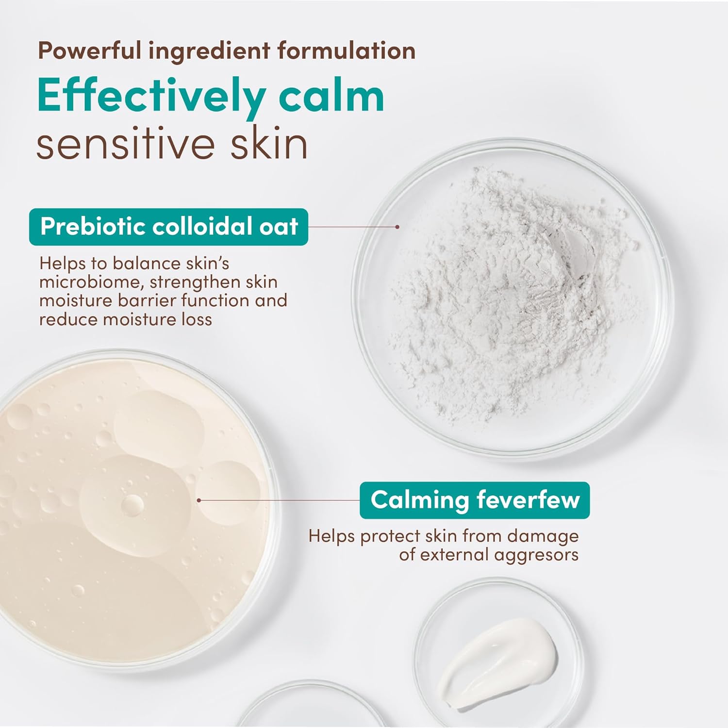 Aveeno Calm+restore Oat Gel Moisturiser 50ml