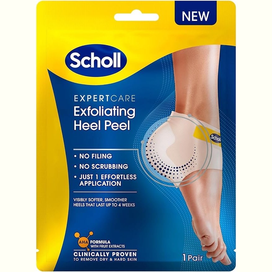 Scholl Exfoliating Heel Peel 1 Pair