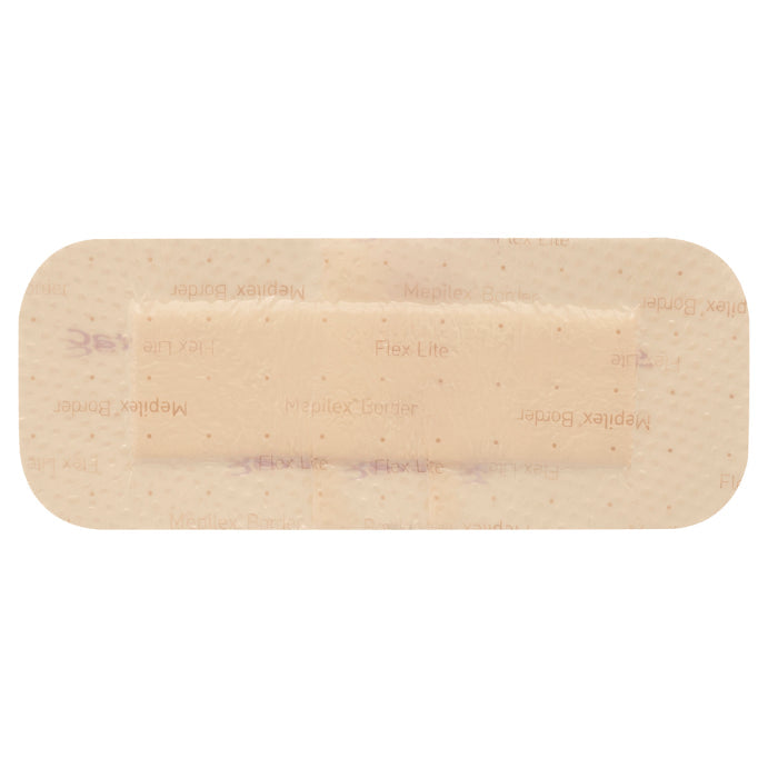 Molnlycke Mepilex Border Flex Lite 5cm X 12.5cm Dressings 5 Pack