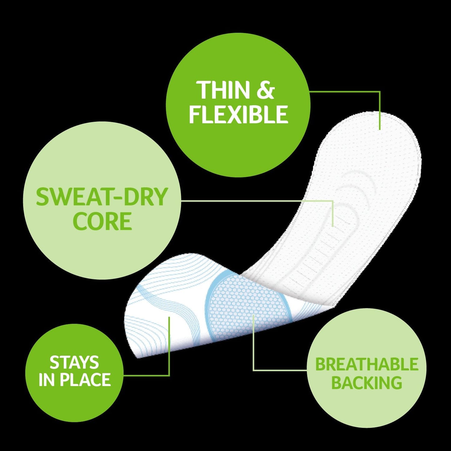 U by Kotex Sport Liners 30 Pack