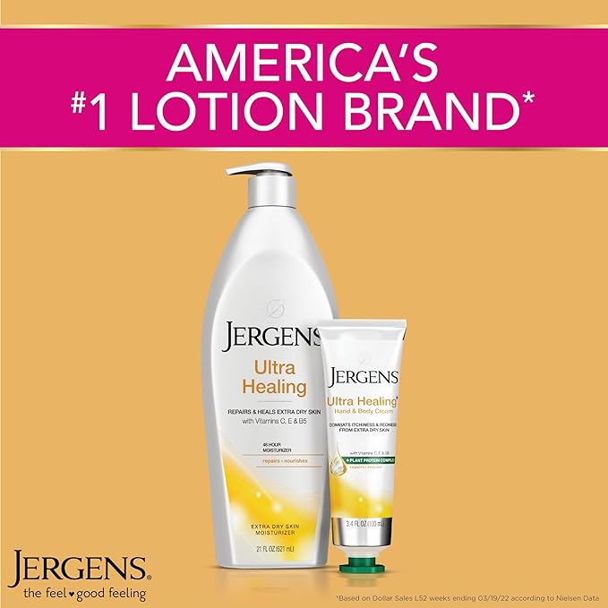 Jergens Ultra Healing+ Hand & Body Cream 100ml